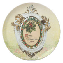 Vintage Chic Christmas 2011 plate