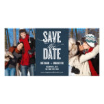 Vintage Chic Save The Date Photo Cards