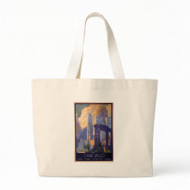 Vintage Chicago Tote Bag