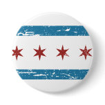 Vintage CHICAGO Flag buttons