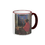 Vintage Child, Christmas Eve, Jessie Willcox Smith Mug