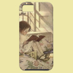 Vintage Child Reading a Book, Jessie Willcox Smith casemate cases