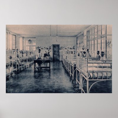  Mattress  on In Their Beds In A Tuberculosis Sanatorium At The Belgian Coast