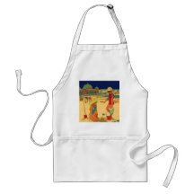 Vintage Children, Sisters Family Vacation at Beach Apron