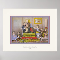 Vintage Children's Shoes Manufacturers Advertising Posters