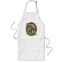 Vintage Chinese Dragon Aprons