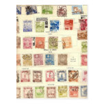 Vintage Chinese Postage Postcard