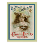 Vintage Chocolate Advertising Postcard