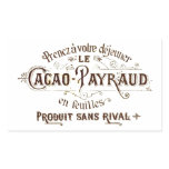 Vintage chocolate cacao advert, retro café grunge stickers