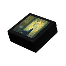 Vintage Christianity, Nun Playing Music in Church Trinket Boxes