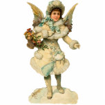 Vintage Christmas Angel Sculpture Ornament photo sculptures