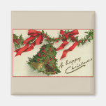 Vintage Christmas Bell Magnet