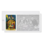 Vintage Christmas Birth of Jesus photo cards