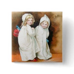 Vintage Christmas Button