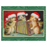 Vintage Christmas Cats flyers
