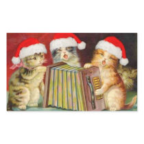 Vintage Christmas Cats