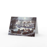 Vintage Christmas; Central Park in Winter Card