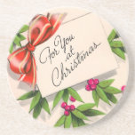 Vintage Christmas Coaster