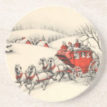 Vintage Christmas Coaster
