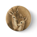 Vintage Christmas Deer Pins