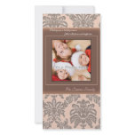 Vintage christmas family photocard