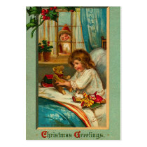 Vintage Christmas Gift Tags Business Card Template