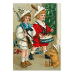 Vintage Christmas Gift Tags business cards