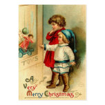 Vintage Christmas Gift Tags business cards