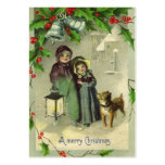 Vintage Christmas Gift Tags business cards