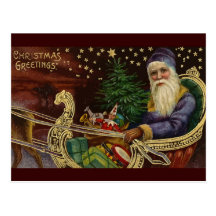 Vintage Christmas Greetings Post Cards