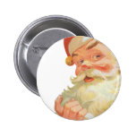 Vintage Christmas, Jolly Santa Claus with a Secret Pins
