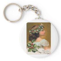 Vintage Christmas Key Chains