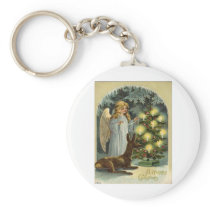 Vintage Christmas Keychain