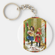 Vintage Christmas Keychains