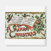 Vintage Christmas Magnets