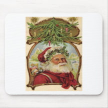 Vintage Christmas Mouse Mats