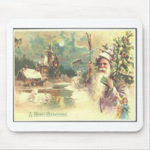 Vintage Christmas Mousemat