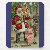 Vintage Christmas Mouse Pads