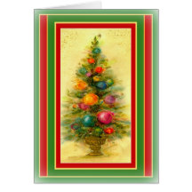 Vintage Christmas ~ O Christmas Tree Greeting Cards