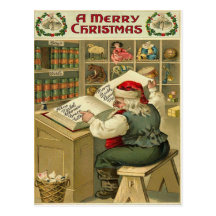 Vintage Christmas Post Card