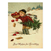 Vintage Christmas Postcard