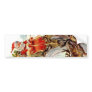 Vintage Christmas Santa and Reindeer Sleigh Bumper Stickers
