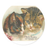 Vintage Christmas stickers