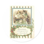 Vintage Christmas stickers