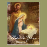 Vintage Christmas Thank You Cards postcards