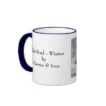 Vintage Christmas; The Road Winter mugs