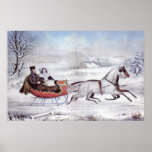 Vintage Christmas; The Road Winter posters