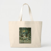 Vintage Christmas Tote Bag