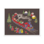 Vintage Christmas Train Postcards