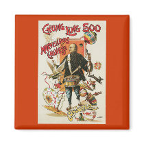 Vintage Chung Ling Soo Magician Poster